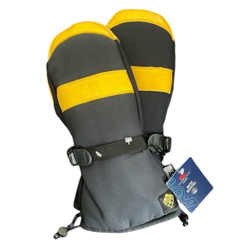 Saranac - Gauntlet Premium Deerskin Ski Mitt / Winter Mittens